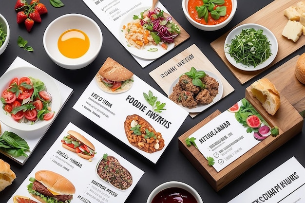 Karty z planami posiłków